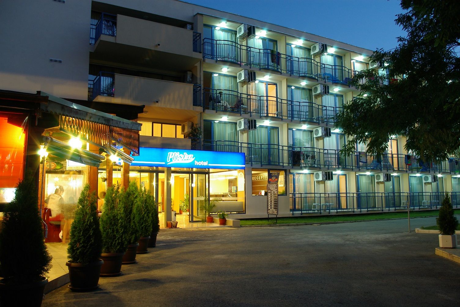 Hotel Pliska Slantschew brjag Exterior foto